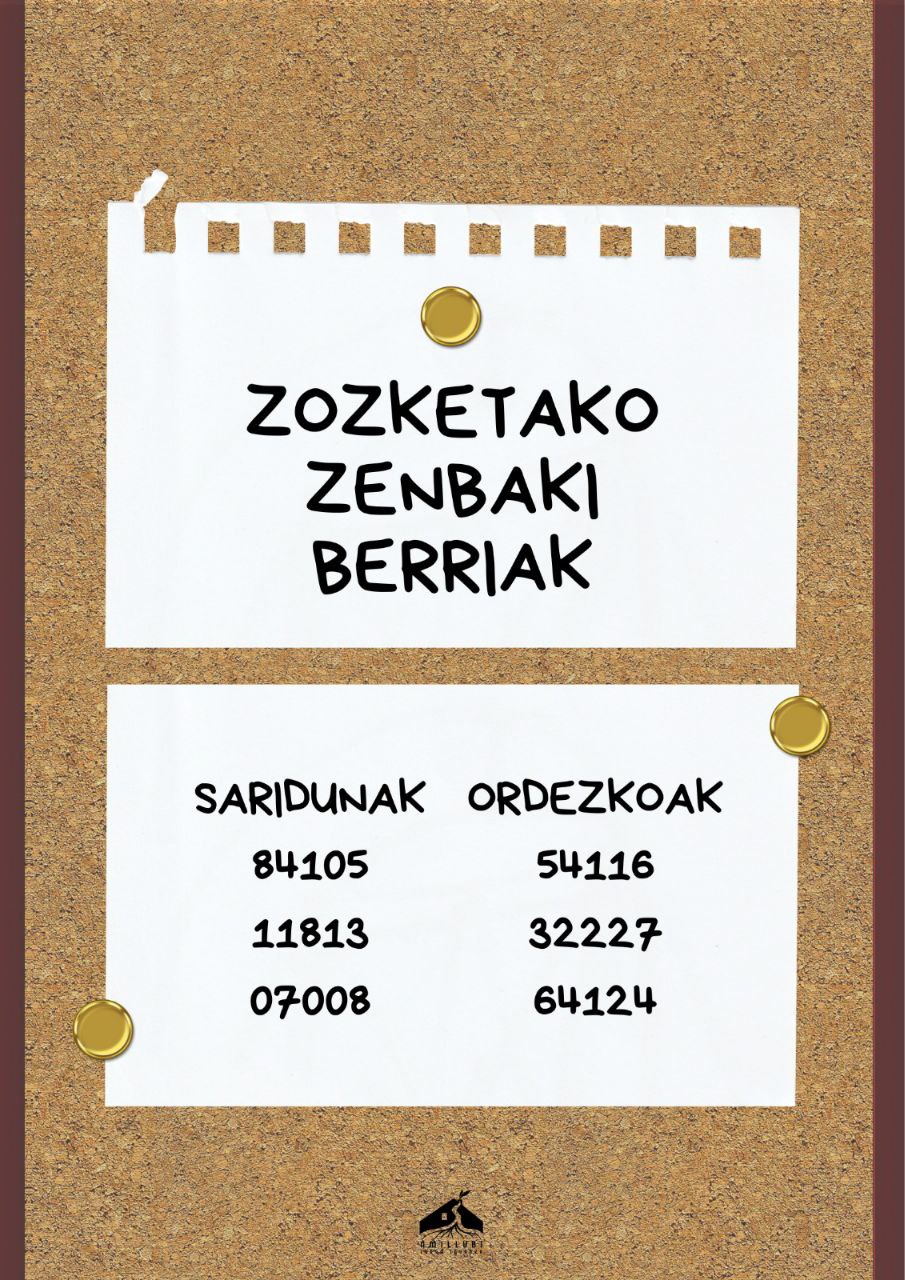 Zozketako zenbaki saritu berriak