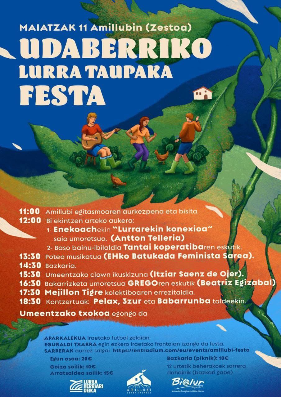 Udaberriko Lurra Taupaka festa