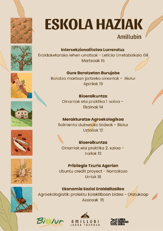‘Eskola Haziak’ dinamika abiatuko du Amillubik martxotik aurrera