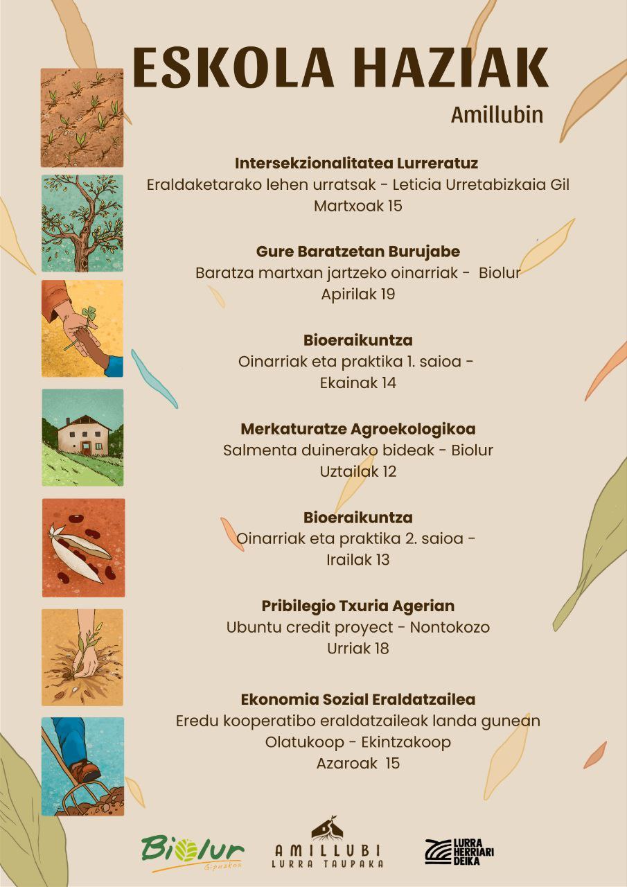 ‘Eskola Haziak’ dinamika abiatuko du Amillubik martxotik aurrera