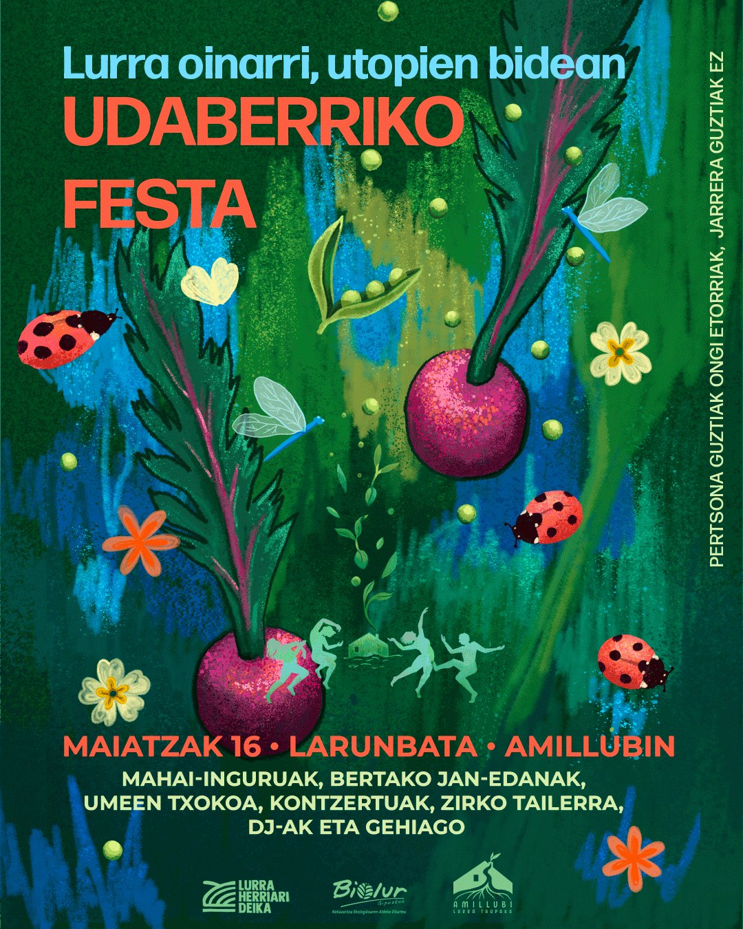 Amillubi Udaberriko Festa: lurra eta kultura ardatz duen hitzordua