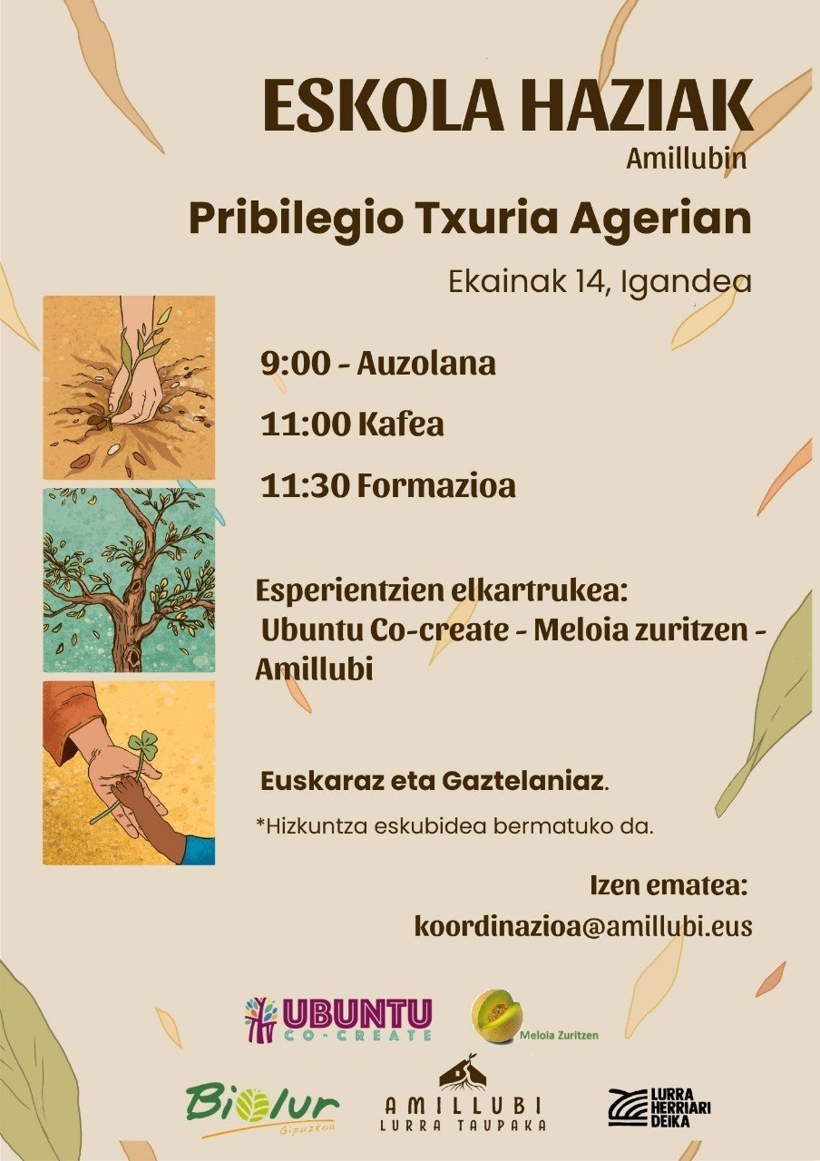 Eskola Haziak: Pribilegio Txuria Agerian