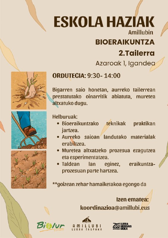 Bioeraikuntzanko 2. saioa eta auzolana